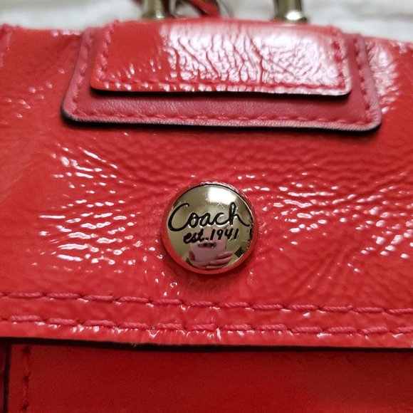 Coach Pink Leather Satchel - Picture 7 of 7